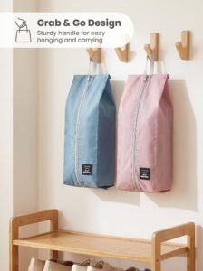 rpet eco travel foldable shoe bag
