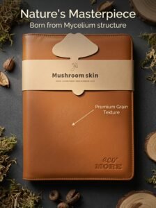 eco more mushroom skin notebook