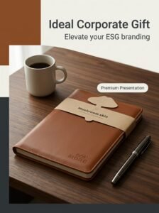 eco more mushroom skin notebook