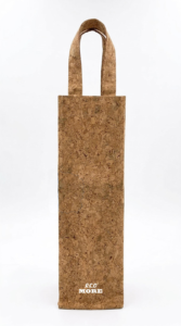 eco more recycled cork wine bag
