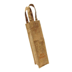 rpet eco more recycled cork wine bag