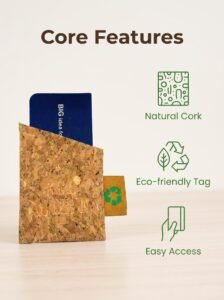 rpet eco more recycled cork c pouch