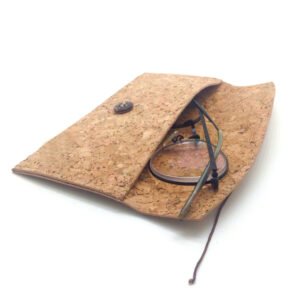 rpet eco more recycled cork glasses pouch