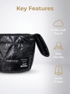 rpet eco padded cosmetic bag