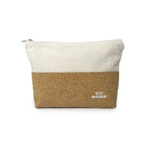 rpet eco more make up bag (cork & cotton)