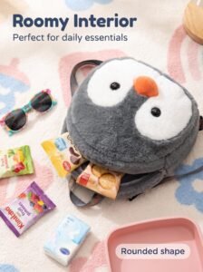 RPET Eco Penguin Plush Backpack rpet eco penguin plush backpack