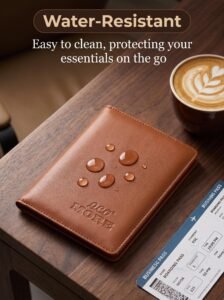eco more mushroom skin passport holder