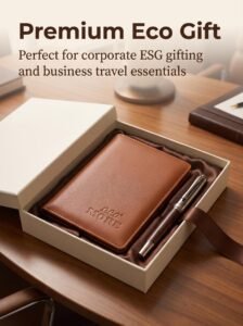 eco more mushroom skin passport holder