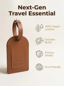 Eco More Mushroom Skin Luggage Tag eco more bamboo fiber luggage tag (复制)