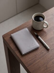eco more bamboo fiber passport holder