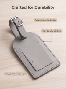 Eco More Bamboo Fiber Luggage Tag eco more bamboo fiber luggage tag