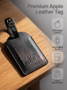 eco more apple skin luggage holder