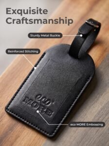 eco more apple skin luggage holder