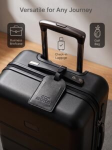 eco more apple skin luggage holder