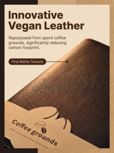 eco more coffee grounds notebook