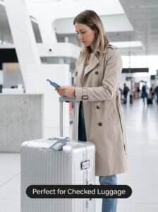 rpet eco travel luggage tag