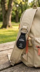 rpet eco more recycled tire key chain