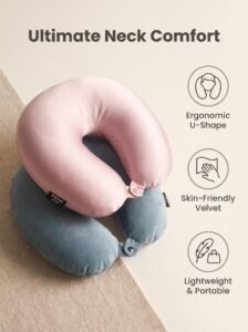 rpet eco travel u shaped neck pillow