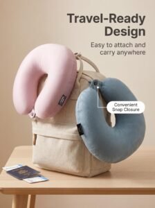 rpet eco travel u shaped neck pillow