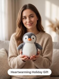 RPET Eco Penguin Plush Doll rpet eco padded tote bag