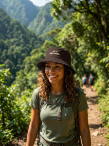 eco more recycled coffee grounds hat