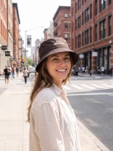 eco more recycled coffee grounds hat