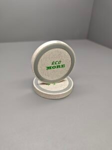 eco more natural wheat straw magnetic wireless charger