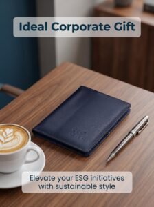 eco more mushroom skin passport holder