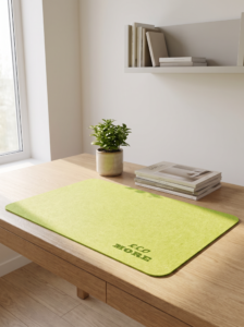 eco more rpet felt coaster