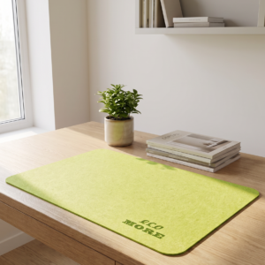 eco more rpet felt coaster