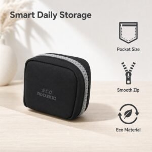 Eco More RPET Waterproof Earphones Bag fma363 (2)