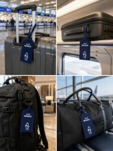 Eco More Recycled Ocean Waste Luggage Tag fme047 (7)